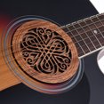 thumbnail image 2 of Graflsoa Acajou Cache-Trou pour Guitares Folk 10cm - Réducteur de Retour & Protecteur Décoratif, 2 of 7
