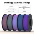 thumbnail image 2 of Cailab PLA Gradient 1.75mm 3D Printer Filament, 1KG Spool, for Most FDM 3D Printers, Bamboo Color,, 2 of 7
