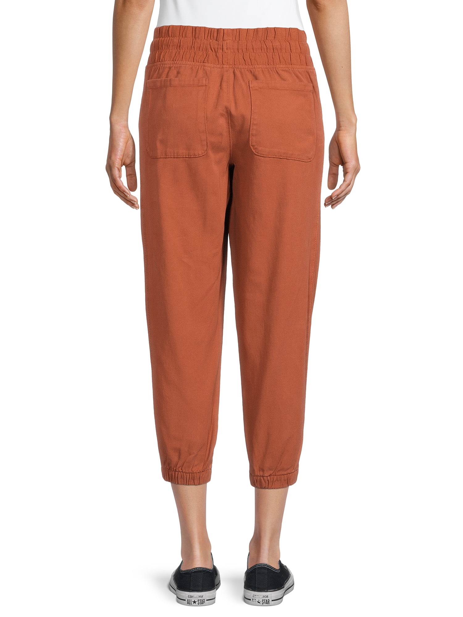 Time and Tru Women's Pants Size XL/XG 16-18 Color Orange: A Pop of Color  for You