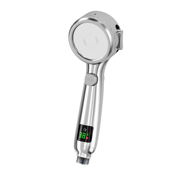 Cabezal de de mano Pantal de temperatura de flujo alto de alta presión Adaptador de 4 vías Accesorios de baño Cabezal de de Pta Sunnimix alcachofa de la ducha