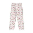 thumbnail image 6 of Uemuo Tulips Flowers Pattern Men's Wide Leg Palazzo Lounge Pants with Pockets Light Weight Loose Comfy Casual Pajama Pants-X-Large, 6 of 9