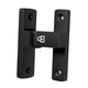 thumbnail image 4 of Pestillo de puerta de , cerradura de perno para puertas, herrajes de metal luminoso, pestillo abatible, cerradura de puerta de seguridad para Negro, 4 of 8