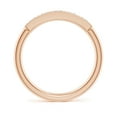 thumbnail image 2 of ANGARA Natural 0.53 Ct. Diamond Stackable Stackable Ring in 14K Rose Gold for Women (Ring Size: 12), 2 of 11