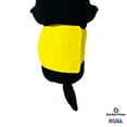 thumbnail image 4 of Barkertime Lemon Yellow Waterproof Washable Dog Belly Band Male Wrap - Made in USA, 4 of 7