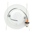 thumbnail image 6 of Maxxima 5 and 6 inch LED Retrofit Downlight 950 Lumens Smooth Baffle Trim 2700K Warm White Dimmable Energy Star, 100 Watt Equivalent Light Fixture E26 Adapter Included - 4 Pack, 6 of 6