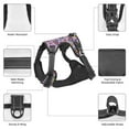 thumbnail image 4 of Dog Harness, Cute Pizza Lightning Starry Sky No Pull Pet Harness Dog Leash, Step-in Dog Vest Harness, No Choke Reflective Adjustable Puppy Vest for Small Medium Large Dogs, 4 of 6