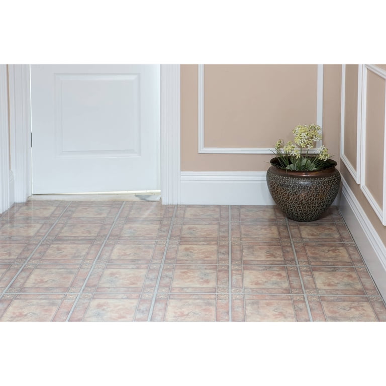 Achim Nexus Self Adhesive Vinyl Floor Tiles, 12 x 12 in, Spanish
