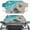 Beach Starfish Seashell Conch, variant on Xoenoiee Cat Print Car Windshield Snow Ice Cover, Folding Automobile Windshield Frost Cover Car Accessories Fits for Most Standard Vehicles, SUV