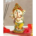 thumbnail image 6 of Tied Ribbons Ganesh Statue (5.5" x 2.3", Multicolor) - Ganesha Idol for Home Decor, 6 of 6