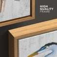 thumbnail image 4 of wall26 Framed Canvas Print Wall Art Pastel Blue Watercolor Crane Bird Nature Wilderness Illustrations Modern Art Decorative Rustic Relax/Calm for Living Room, Bedroom, Office - 16&quot;x24&quot; Natu, 4 of 5