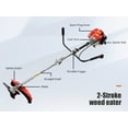thumbnail image 5 of Floseru 2-in-1 Gas Weed Eater, 52cc 2-Stroke Weed Wacker Gas Powe, Air-Cooling Grass Trimmer/String Trimmer, Brush Cutter for Lawn Care, 5 of 9