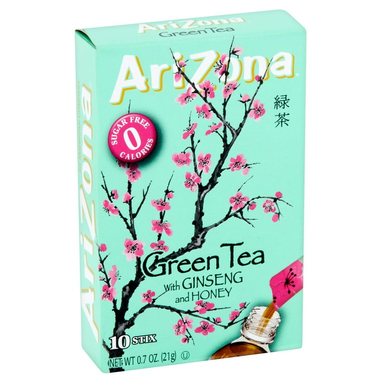 Arizona Sugar Free Green Tea with Ginseng and Honey, Antioxidant