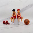 thumbnail image 3 of Slam Dunk Sakuragi Hanamichi Rukawa Kaede zapatos figura de Anime modelo consola central de coche decoración adornos de coche, 3 of 5