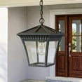thumbnail image 3 of Elk Home Ridgewood 1-Light Matte Textured Black Outdoor Pendant Light, 3 of 6
