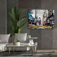 thumbnail image 5 of Epic Graffiti 'Times Square' by Grey, Giclee Canvas Wall Art, 54"x40", 5 of 6