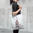 thumbnail image 4 of Happy 4th of July Patriotic Shih Tzu Marching Band Uniform Balloons Fireworks All Over Print 3D Canvas Tote Bag Lion Dog Lover Gifts Reusable Handbag - 13009, 4 of 5