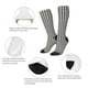 thumbnail image 3 of Fotbe Houndstooth Black And White Calcetas Divertidas Estampadas para Hombre y Mujer, Calcetas de Algodón hasta la Rodilla para Caminar, Correr, Enfermería y Embarazo, 3 of 6