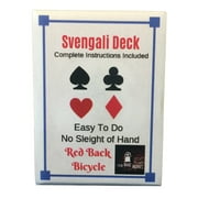 London Magic Works Svengali Deck Pack of Two; Includeds Over 100 Tricks - Two Decks That Are Sure to Amaze