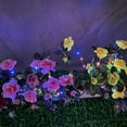 thumbnail image 3 of Becaristey Energy Saving LED Solar Light Gift Choice For Lawn Easy To Install Solar Flowers Purple lanterns, 3 of 6