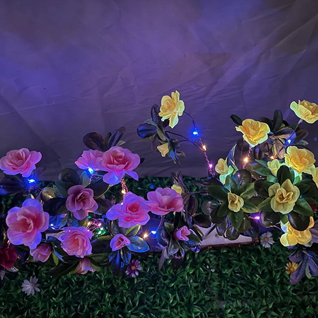 Redempat Solar Garden Lights Durable Waterproof LED Light For Azalea Durable Waterproof Pink lanterns
