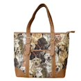 thumbnail image 1 of Tapestry Square Zippered Top Purse - Dog, 1 of 1