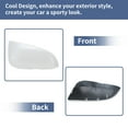 thumbnail image 3 of Reemplazo de tapa de espejo lateral derecho ABS blanca para pasajero único de Unique Bargains para Toyota 4RUNNER 2013-2023, cubierta de guardia de espejo No. 8791542160A0, 3 of 7