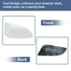 thumbnail image 3 of Reemplazo de tapa de espejo lateral derecho ABS blanca para pasajero único de Unique Bargains para Toyota 4RUNNER 2013-2023, cubierta de guardia de espejo No. 8791542160A0, 3 of 7