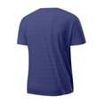 thumbnail image 4 of Tops para hombre, blusas y camisas de manga corta con cuello redondo para hombre, blusas casuales deportivas holgadas de manga corta con cuello redondo para hombre, blusas de poliéster para hombre, 4 of 4