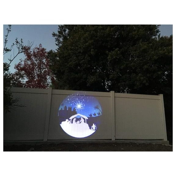 Nativity Scene Outdoor Projector, Christmas in Bethlehem, Christian Themed holy Night Scene for Christmas Outdoor Lighting Outdoor Decoration