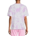 thumbnail image 3 of PowerPuff Girls Juniors’ Floral Tie Dye T-Shirt, 3 of 5