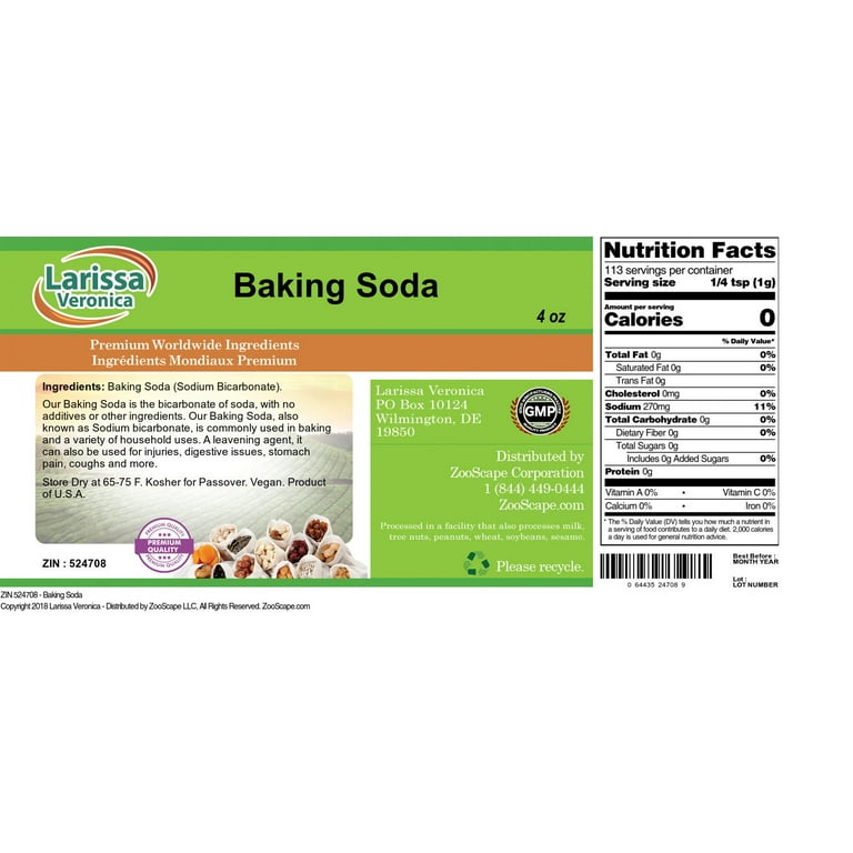 Baking Soda Calories