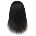 thumbnail image 3 of RYHAIR African American Mannequin Head 100% Human Hair for Practice Braiding Styling Cosmetology Barber Training with Stand, 3 of 6