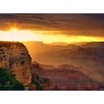 thumbnail image 2 of Drost, David 14x12 White Modern Wood Framed Museum Art Print Titled - Canyon View IX, 2 of 4