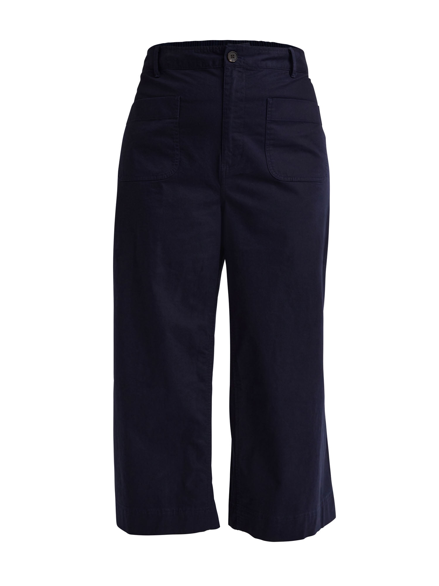 Free Assembly Women's and Women's Plus High Rise Cropped Wide Leg Pants, 26” Inseam, Sizes XS- 4X