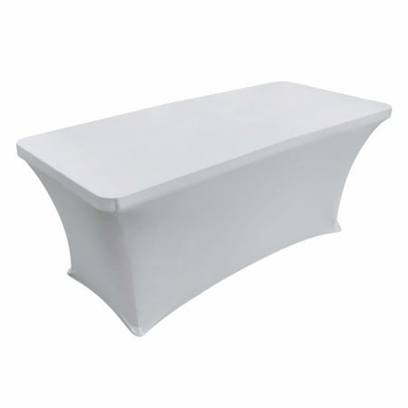 stretch table rectangular spandex tablecloth fitted trade
