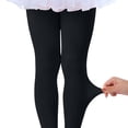 thumbnail image 2 of Wioihee Girls Ballet Tights Socks , Solid Color Footed Dance Tights with Hole Socks , Stretchy Kids Transition Tights for Ballet Class & Performance, 2 of 9