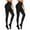 2 Pack Black, variant on Women High Waisted Tights Soft Opaque Tights for Women Nylons for Women Control Top Run Resistant Stocking 80s Dance Tights Pantyhose 2 Pack White