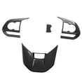 thumbnail image 1 of For Toyota Veloz 2022-2024 Carbon Fiber Steering Wheel Switch Cover, 1 of 5