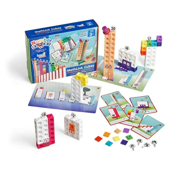 Kit d'activité avec cubes Mathlink Numberblocks de 11 à 20