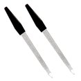 thumbnail image 1 of Pinkee'S (2 Pack) 6 Inch Stainless Steel Metal Nail File For Fingernails Toenails Scraping Strengthening Finger Manicure File, 1 of 4