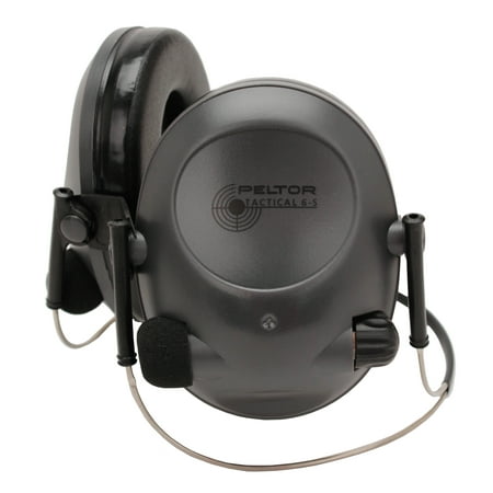 3M Peltor Tactical 6S Behind the Head Electronic Earmuff Hearing Protection - (Best Behind The Head Earmuffs)