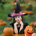 thumbnail image 1 of Decoraciones de Halloween, adornos de Halloween, sombrero de bruja de Halloween, accesorios de decoración para fiestas, sombrero de bruja, sombrero de bruja de Halloween, sombrero no tejido, suministr, 1 of 5