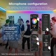 thumbnail image 3 of Controlador LED ESP32 WLED con Micrófono, Sincronización de Música Compatible con Tiras de Luces WS2811/WS2812/WS2813/WS2815, Color Negro, 3 of 9