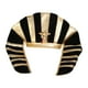 thumbnail image 5 of Sombrero de Faraón Egipcio de Halloween Negro Y Dorado, Accesorios Versátiles, Suaves Y Cómodos, Resistentes para La Mayoría de Salvador Tocado egipcio, 5 of 10