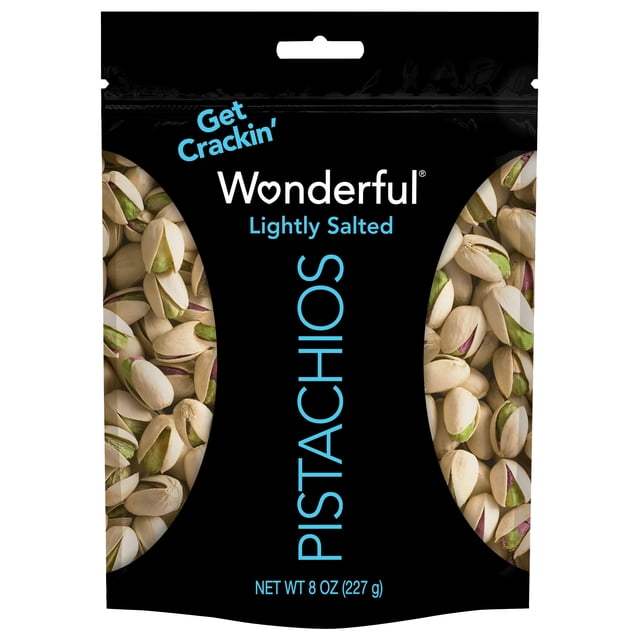 Wonderful Pistachios Pistaches Bajos en Sal 227g