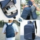 thumbnail image 5 of Mochila Antirrobo de 3 piezas, Bluelander con Puerto USB y Puerto para Audífonos, Azul, 5 of 6
