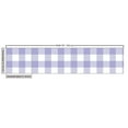 thumbnail image 3 of Ambesonne Buffalo Check Fabric by the Yard Upholstery, Stripes and Square, 10 Yards, Pale Pink Lavender Blue, 3 of 5