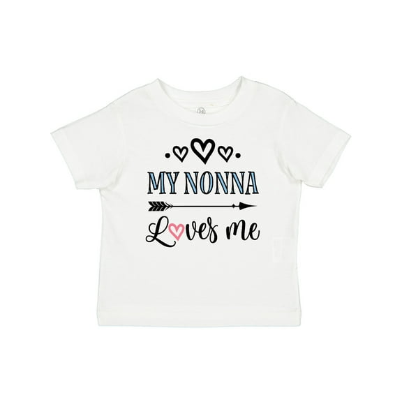 Inktastic My Nonna Loves Me Girls Girls Baby T-Shirt
