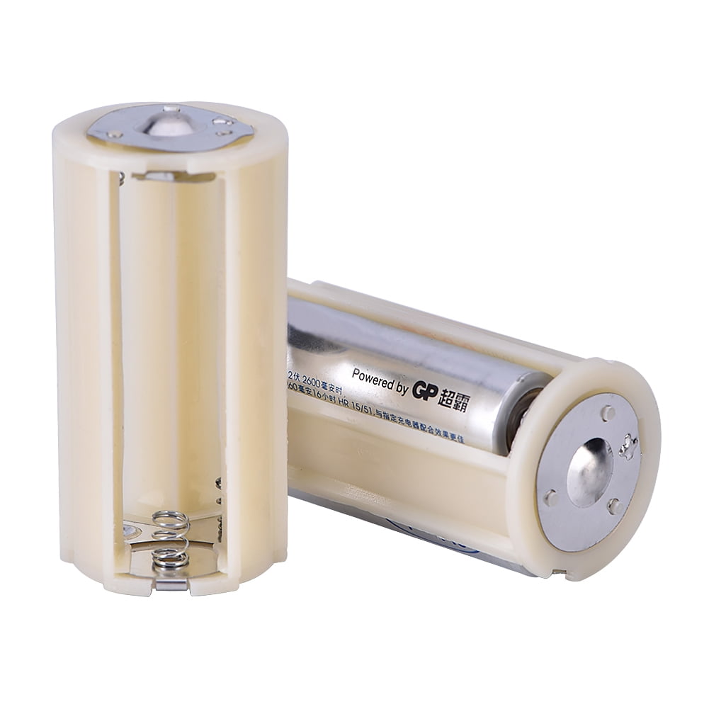 Sonew aa battery holder,10 Pcs 3 AA To 1 D Size Series Connection