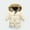 Beige, variant on Unisex Kids Water Resistant Winter Coats Warm Fleece Lined Outwear Ski Snow Jacket With Removable Hood for Baby Boys Girls Beige 7-8 Years